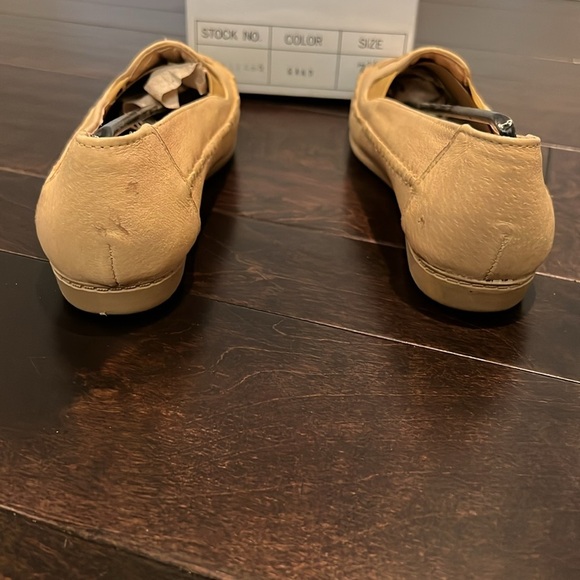 Hush puppies sand loafer flats vintage NWT 7.5 - Picture 4 of 10
